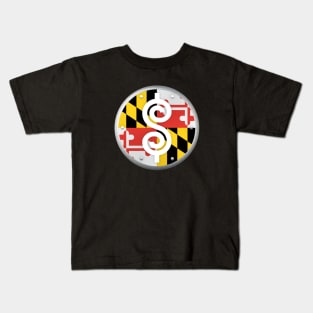 Maryland Plinko Chip Kids T-Shirt